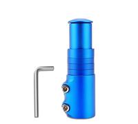 EYERIYO Elevador de manillar de bicicleta azul 28,6 mm, 120 mm MTB, elevador de manillar con llave hexagonal MTB manillar de bicicleta para MTB, bicicleta de carretera, bicicleta de ciudad, bicicleta