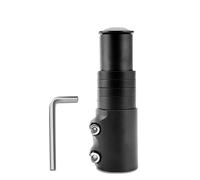 EYERIYO Elevador de manillar para bicicleta de color negro, 28,6 mm, 120 mm, con llave hexagonal, para MTB, bicicleta de carretera, bicicleta de ciudad, bicicleta eléctrica