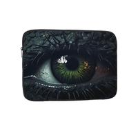 Eyes in The Dark - Bolsa portátil para laptop de 13 pulgadas, perfecta para negocios, viajes, escuela, oficina, bolsillo interior a prueba de golpes para laptop