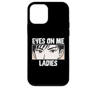 Eyes On Me Ladies Anime Style Confident Cool Guy Carcasa para iPhone 12 Mini