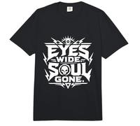Eyes Wide Soul Gone Techno Rave Energía Underground Comfort Colors Adult Heavyweight T-Shirt
