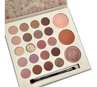 Eyeshadow Palette 23 Colors Nude Eyeshadow Long Lasting Vegan Warm Matte Shimmer Brown Earth Eyeshadow Palette,Blush,No se Desprende Polvo,No se Corre,Crea diferentes looks de maquillaje para los ojos