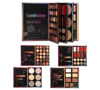 Eyeshadow Palette - 55 Color Powder Makeup Set | Pearl Matte Highlighter