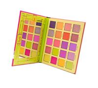 RUDE - Paleta de Sombras The Roaring 20's Neon | Colores Eléctricos para Looks Audaces | Alta Pigmentación y Fácil Aplicación | Acabados Mates, Satinados y Brillantes, Multicolor, 10 g (Paquete de 1)