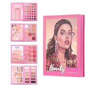 Eyeshadow Palette Waterproof, Blendable Beauty Cosmetics Travel Set, Long-Lasting Makeup with Shimmer Feature, Outdoor Vacation with Compact Design, Premium Choice, Best Palette