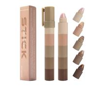 Eyeshadow Stick, Creamy Eyeshadow Pencil, Waterproof Facial Cosmetics, Long Lasting Makeup, Smooth Blend Formula, Ideal for Trip, Vacation, Outdoor, Dating, School, Party