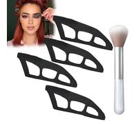 Eyetour Your Glam Bestie, 2025 New Reusable Eyeshadow Shaper Tool,Makeup Tape for Eyeshadow Shields and Eyeliner Stencil Under Eye Liner Wing Face Make up Guide Helper Eyeshadow Stickers (4pcs)