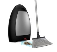 EyeVac Home - Recogedor automático al vacío sin contacto, ideal para barrer el pelo de mascotas, comida y suciedad, cocina, ultra rápido y potente, no más agacharse, sin bolsa, con cable, sensor