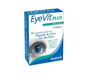 EyeVit Plus 30 Cápsulas Health Aid