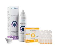 Eyewash 250ml + Lacrifresh Moisture 20 monodosis | Baño Ocular y Lágrimas Artificiales sin Conservantes | Para Sequedad, Lentillas y Pantallas