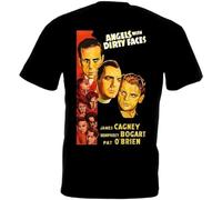EYGT45Ysw Angels with Dirty Faces v6 Cagney O'Brien Bogart T-Shirt Black S