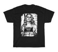 EYGT45Ysw Baby Mugshot Devils Rejects Horror Movie t-Shirt Black M