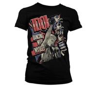 EYGT45Ysw Billy Idol - Dancing with Myself Tour Ladies T-Shirt Black XXL