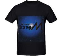 EYGT45Ysw Boney M. The Magic of Disco Symbol T-Shirt Black XL