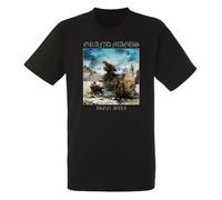 EYGT45Ysw Grand Magus Iron Will Black Mens T-Shirt Black L