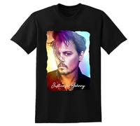 EYGT45Ysw Johnny Depp T-Shirt Black M