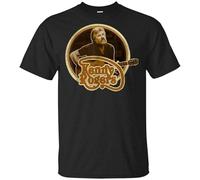 EYGT45Ysw Kenny Rogers Men T-Shirt Black M