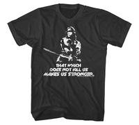 EYGT45Ysw Khan Noonien Singh That Which Does Not Kill US Makes US Stronger T Shirt Black M