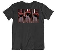 EYGT45Ysw Kickboxer Movie Jean Claude Van Damme Dance Scene T Shirt Black XL
