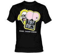 EYGT45Ysw KLA Toy Dolls Bare Faced Cheek T Shirt Black XXL