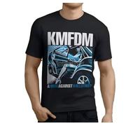 EYGT45Ysw KMFDM A Drug Against War Mens Black T-Shirt Black XL