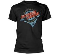 EYGT45Ysw Manfred Mann' Earth Band 'Nightingales and Bombers' T-Shirt Black XXL