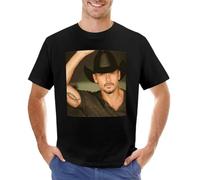 EYGT45Ysw Mcgraw-Tim-T-Shirt Black 3XL