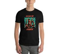 EYGT45Ysw Megalodon-Shark-Fought-The-Kraken-Short-Sleeve-T-Shirt Black L