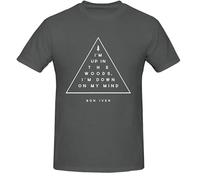 EYGT45Ysw Men's Bon Iver Gifts Redbubble T-Shirt Black S