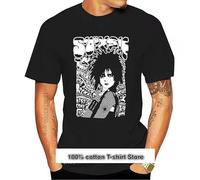 EYGT45Ysw Mens T-Shirt Siouxsie Sioux & The Banshees Post Punk Goth Gig Flyer Black S
