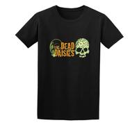 EYGT45Ysw Men's The Dead Daisies Holidays O Neck T Shirt Black M