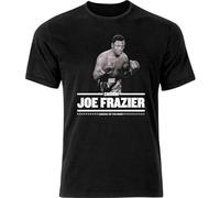 EYGT45Ysw Smokin Joe Frazier Legend of The Ring Boxing Men' T Shirt Black XXL