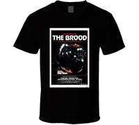 EYGT45Ysw The Brood Cool Vintage 70' Movie Poster T Shirt Black XXL