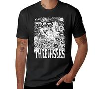 EYGT45Ysw Thee oh Sees i Need Seed t-Shirt Black XL
