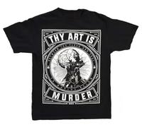 EYGT45Ysw Thy Art is Murder - Mens Flesh and Soul T-Shirt Black XXL