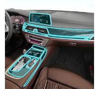 EYHOOKE Película interior de coche, tablero de piano, consola central, resistente a los arañazos, película protectora de TPU transparente, para BMW G11 G12 Series 7 2016-2022