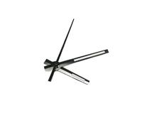 EYJOUTXGG Manecillas de Reloj modificadas, Aguja Luminosa Verde for Libro de Registro, Accesorios de Reloj Rosa Plateado y Dorado for Movimiento NH35/NH36/4R/7S(Dark Grey)