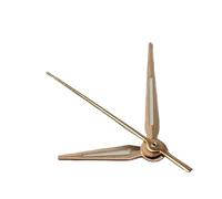 EYJOUTXGG Manecillas de Reloj Plateadas/Azules/Doradas/Doradas for NH34 NH35 4R35 NH36 4R36 Movimiento C3 Accesorios Luminosos Verdes for Reloj(Rose Gold)