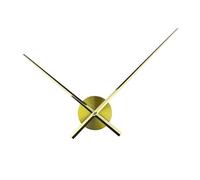 EYJOUTXGG Nuevo Breve DIY, Agujas de Reloj Grandes, Mecanismo de Cuarzo, manecillas de Hora de Gran tamaño, Accesorios for Reloj de Pared 3D, decoración Moderna for el hogar(T4650 Big Gold)