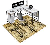 EYKWKB 70 x 120 cm Oficina Escritorio Gamer Alfombrilla, Alfombrilla para Silla de Oficina, Alfombrilla para Silla de Gaming, Protector Suelo Silla Ruedas, Alfombra de protección del Suelo para Silla
