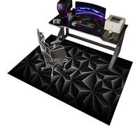 EYKWKB 80 x 120 cm Alfombrilla para Silla de Oficina Gaming Protector de Suelo Alfombrilla para Silla de Escritorio Alfombra Suelo Gaming Oficina Escritorio Gamer Alfombrilla