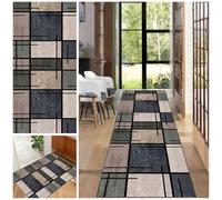 EYKWKB Alfombra de Pasillo, Alfombra de Cocina Absorbente Lavable, Alfombra de Entrada Larga Antideslizante, 70 x 250 cm Alfombra de área Alfombra Corredor Pasillo para Cocina, Entrada, Baño