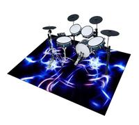 EYKWKB Alfombra para Bateria Acustica, Alfombra para Bateria Electronica, 120 x 80 cm Alfombras de Batería Acústico, Alfombras Acusticas, Alfombrillas de Tambor Insonorizada Antideslizantes