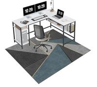 EYKWKB Alfombra Silla Escritorio Alfombrilla para Silla para Suelos Duros Gaming Protector de Suelo Alfombras para Sillas Alfombra Silla Ruedas Gaming Oficina Alfombra Suelo Gaming 110 x 140 cm