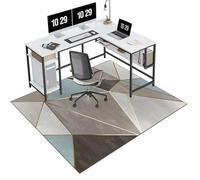 EYKWKB Alfombra Silla Escritorio Alfombrilla para Silla para Suelos Duros Gaming Protector de Suelo Alfombras para Sillas Alfombra Silla Ruedas Gaming Oficina Alfombra Suelo Gaming 180 x 250 cm