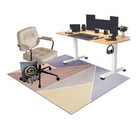 EYKWKB Alfombras para Sillas, Alfombrilla para Silla de Gaming Oficina, Gaming Protector de Suelo, Alfombra Silla Escritorio, Alfombra Silla Ruedas Gaming Oficina, Alfombra Suelo Gaming 110 x 160 cm