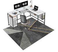 EYKWKB Alfombrilla para Silla de Gaming Oficina Gaming Protector de Suelo Alfombras para Sillas Alfombra Silla Ruedas Gaming Oficina Alfombra Silla Escritorio Alfombra Suelo Gaming 60 x 70 cm