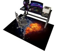 EYKWKB Alfombrilla para Silla de Gaming Oficina, Protector de Suelo, Alfombras para Sillas, Alfombra Silla Escritorio, Alfombra Silla Ruedas Gaming Oficina, Alfombra Suelo Gaming 80 x 120 cm