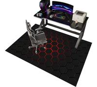 EYKWKB Alfombrilla para Silla de Gaming Oficina, Protector de Suelo, Alfombras para Sillas, Alfombra Silla Escritorio, Alfombra Silla Ruedas Gaming Oficina, Alfombra Suelo Gaming 90 x 120 cm