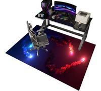 EYKWKB Alfombrilla para Silla de Gaming Oficina, Protector de Suelo, Alfombras para Sillas, Alfombra Silla Escritorio, Alfombra Silla Ruedas Gaming Oficina, Alfombra Suelo Gaming 120 x 150 cm